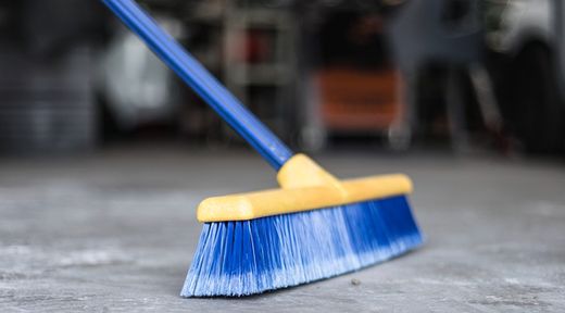 Escovas de vassoura de fibra macia de PVC