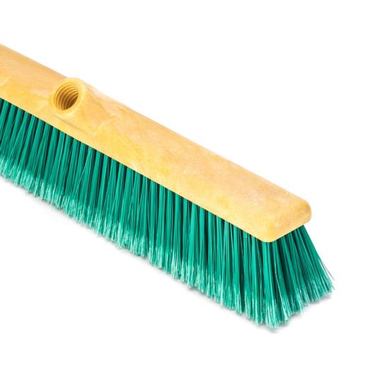 Vassoura de fibra macia universal 50 cm + cabo de madeira de 120 cm