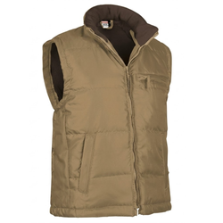 Chaleco acolchado bicolor con polar interior - MONTANA