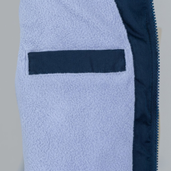 Chaleco acolchado bicolor con polar interior - MONTANA