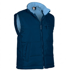 Chaleco acolchado bicolor con polar interior - MONTANA