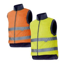 Chaleco alta visibilidad reversible