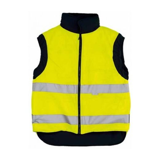 Chaleco alta visibilidad reversible