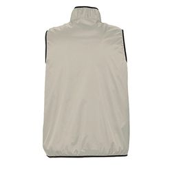 Gilet imperméable anti-froid réversible beige
