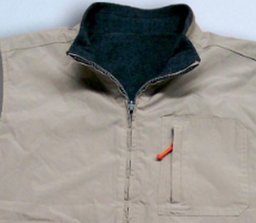 Gilets doublés polaire réversibles - VEGA