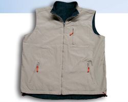 Gilets doublés polaire réversibles - VEGA