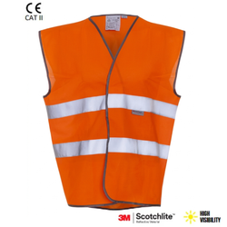 Gilets haute visibilité avec bandes 3M
