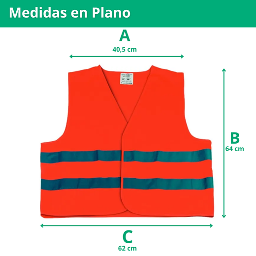 Coletes de alta visibilidade com malha
