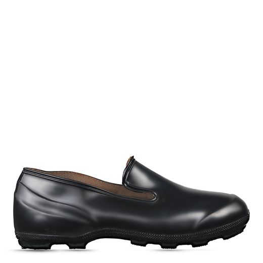 Galochas impermeáveis de PVC preto