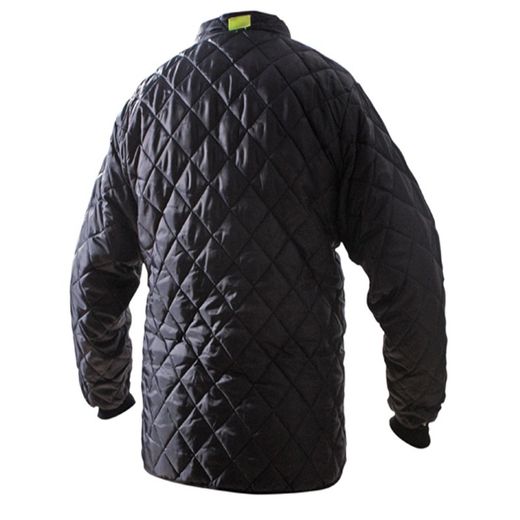 Casaco acolchoado impermeável e anti-frio de alta visibilidade