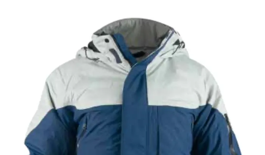 Chaqueta impermeable para frío y nieve con cremallera