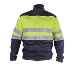 Jaqueta per soldador amb alta visibilitat