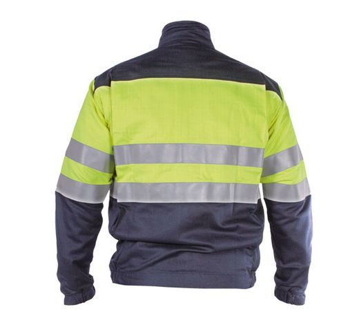Jaqueta per soldador amb alta visibilitat