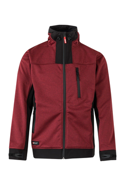 Veste softshell bicolore à capuche