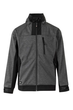 Veste softshell bicolore à capuche