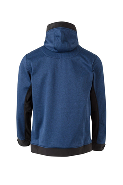 Veste softshell bicolore à capuche