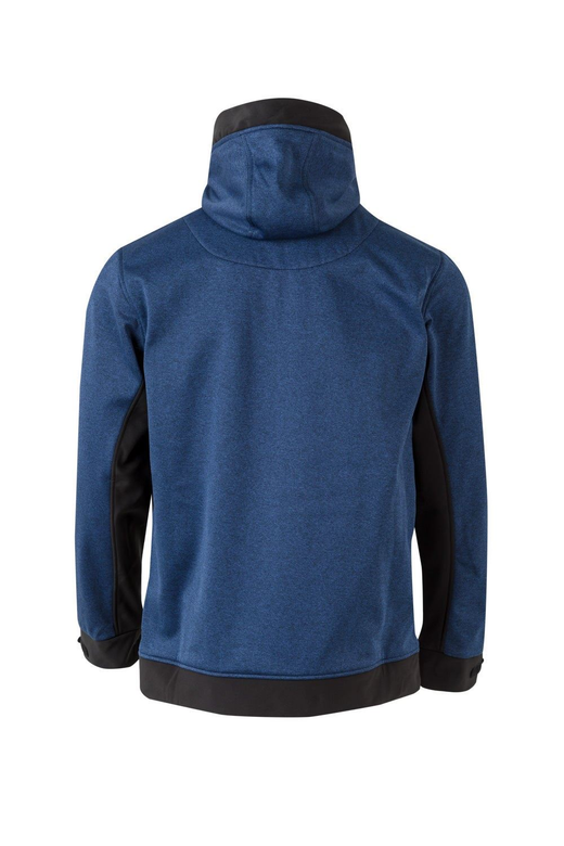 Veste softshell bicolore à capuche