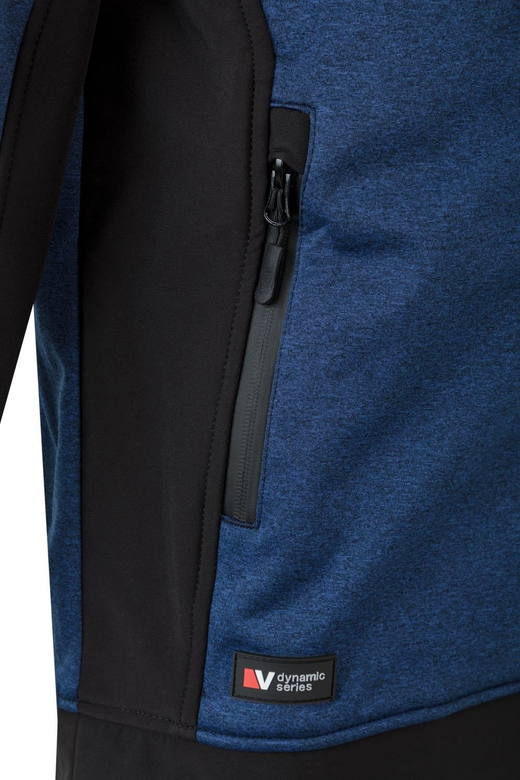 Veste softshell bicolore à capuche