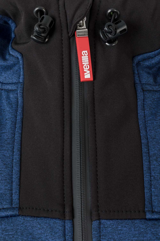 Veste softshell bicolore à capuche