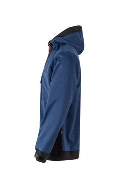 Veste softshell bicolore à capuche