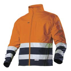 Veste softshell haute visibilité bicolore - SOFTEC
