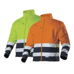 Veste softshell haute visibilité bicolore - SOFTEC