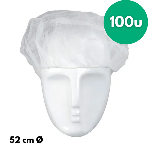 [100u] Còfies d’un sol ús de polipropilè rodones