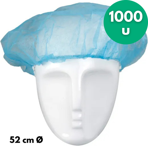 [1000u] Bouchons polypropylène à usage unique