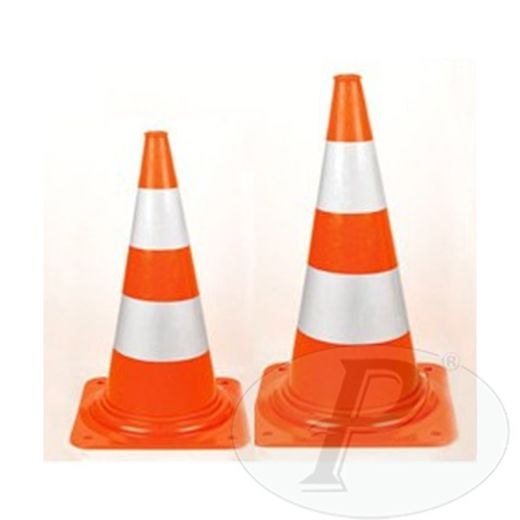 Conos reflectantes de señalización vial