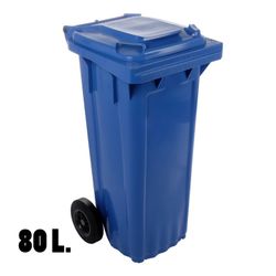 Contenedor 80 litros para residuos