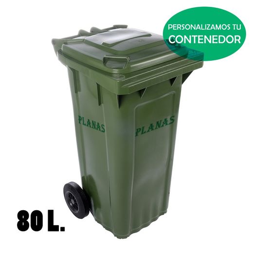 Contenedor 80 litros para residuos