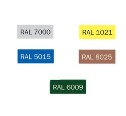 Contenedor residuos 2 ruedas 360 litros