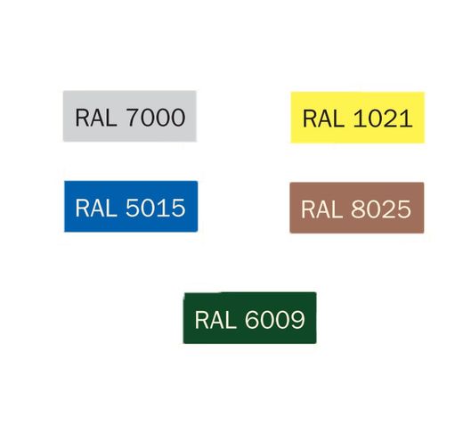 Contenedor residuos 2 ruedas 360 litros