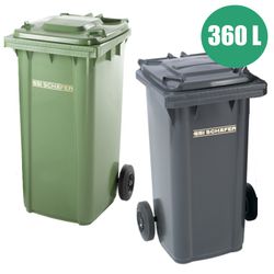 Contenedor residuos 2 ruedas 360 litros