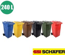 Contenedores 2 ruedas 240 litros para residuos
