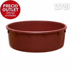 Seau couleur lie de vin pour l'agriculture et l'oenologie