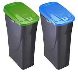 Galleda amb polsador de colors - 25 litres