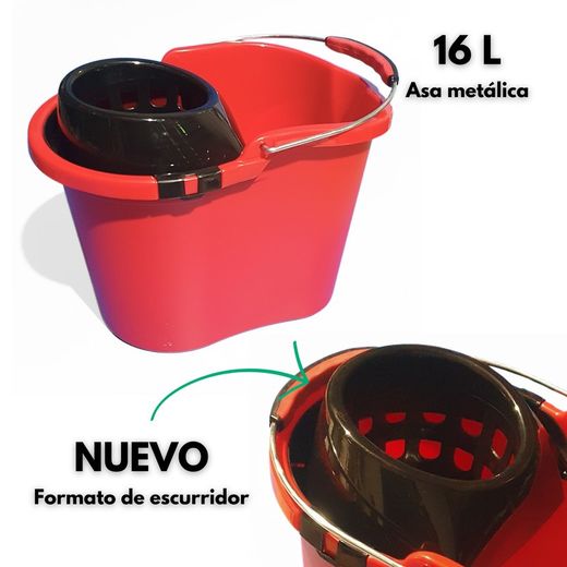 Seau de nettoyage avec égouttoir 16 litres