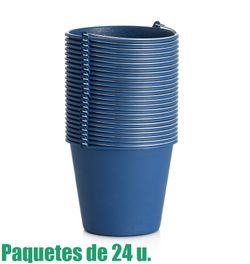 Seaux de 8 litres avec anse en métal