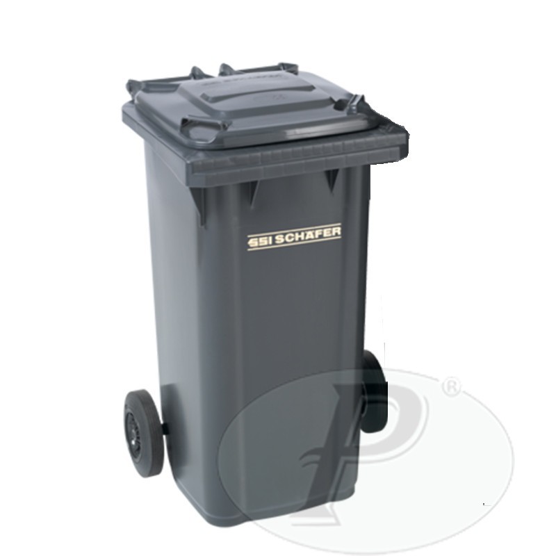 Cubos de basura grandes con tapa y pedal 120l — Planas