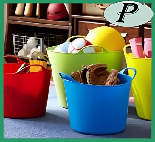 Seaux souples colorés 42 litres