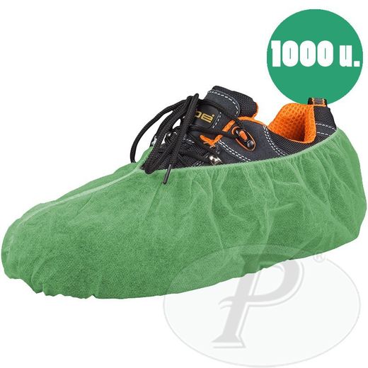 Surchaussures jetables en polypropylène bleu - 1000u