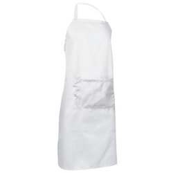Tablier de travail avec bavette et grande poche - FOUR
