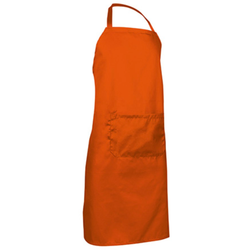 Tablier de travail avec bavette et grande poche - FOUR