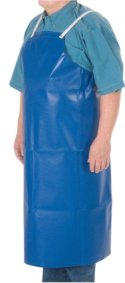 Davantals resistents de color blau