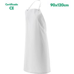 Tabliers blancs en PVC/polyester