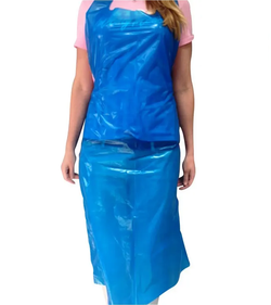 Davantals d'un sol ús blaus extra - 100u