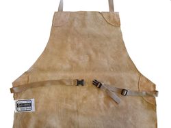 Tablier et leggings en croûte de cuir