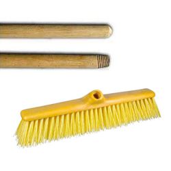 Vassoura Proex 50 cm + cabo de madeira 120 cm