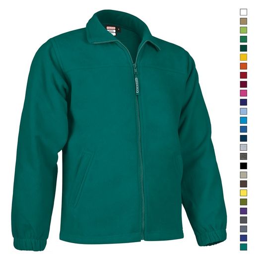 Folre polar de colors amb cremallera